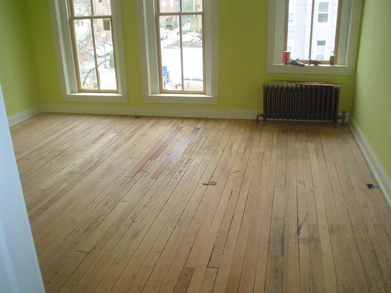 Heart of Pine Floor Sand and Refinish Frederick MD
