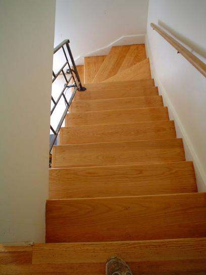 Wood Stair Refinish - Bethesda MD